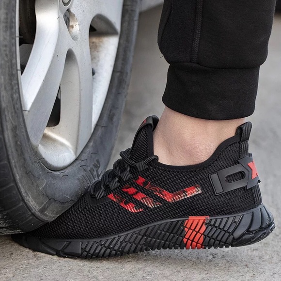 Women's safety shoes with steel very comfortable work sneakers sport - Picture 4 of 7